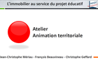 Atelier Animation territoriale